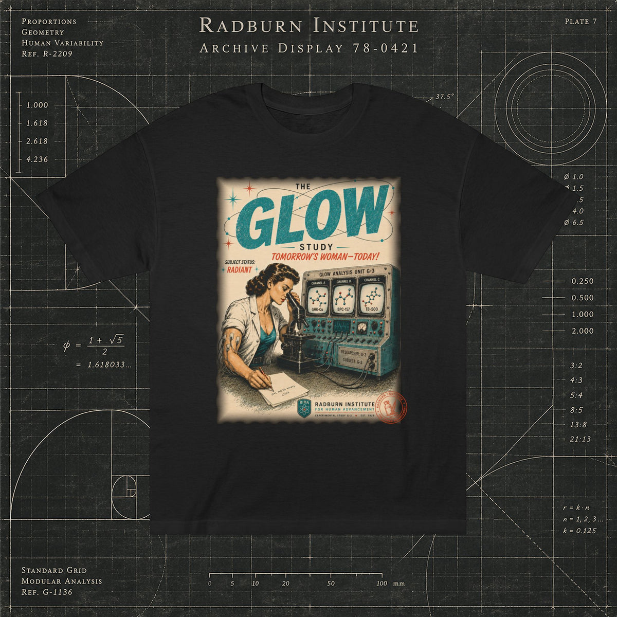 The GLOW Study in black, shown in a styled product or model view | color:Black