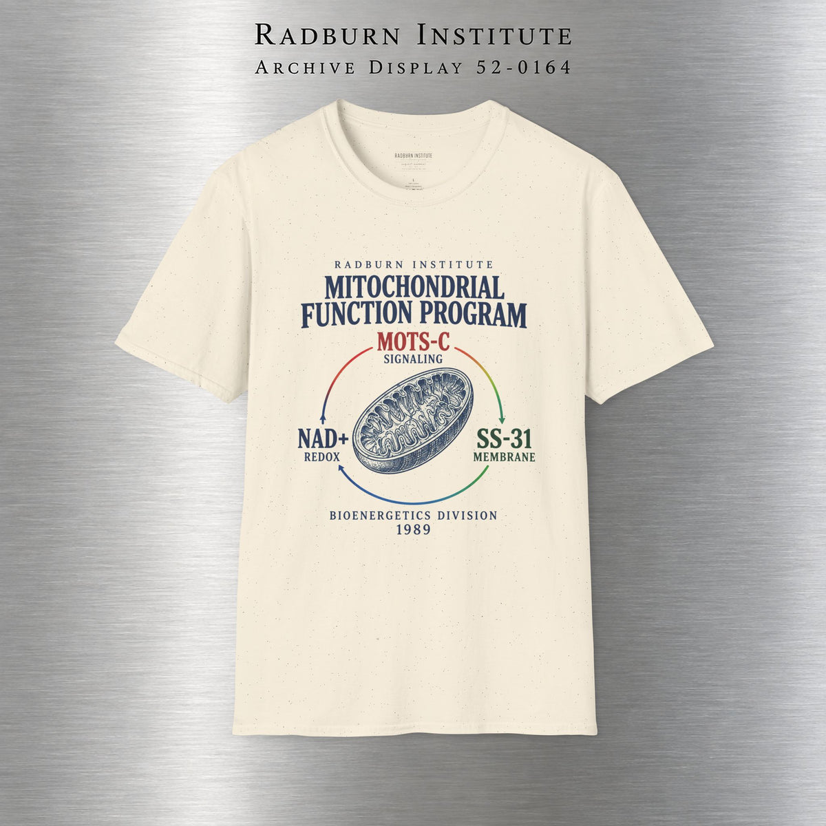 Mitochondrial Function Program in natural, shown in a product or model view | color:Natural