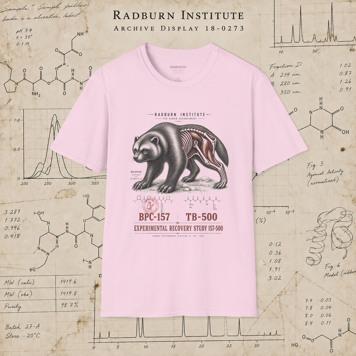 Wolverine Recovery Study 157-500 in light pink, shown in a product or model view | color:Light_Pink