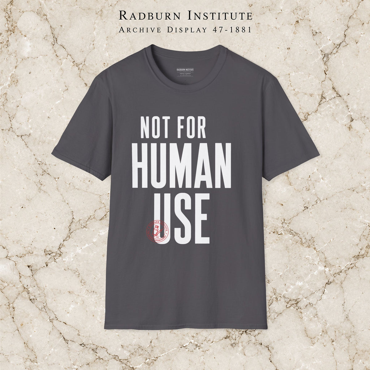NOT FOR HUMAN USE Garment in charcoal, shown in a product or model view | color:Charcoal