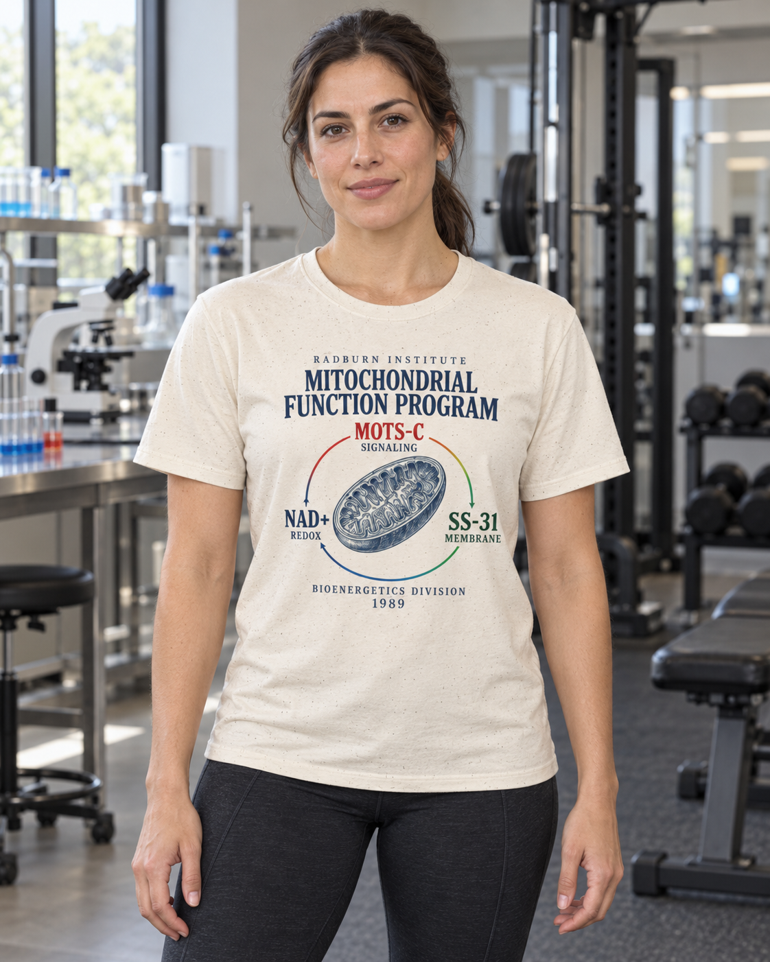 Mitochondrial Function Program in natural, shown in a product or model view | color:Natural