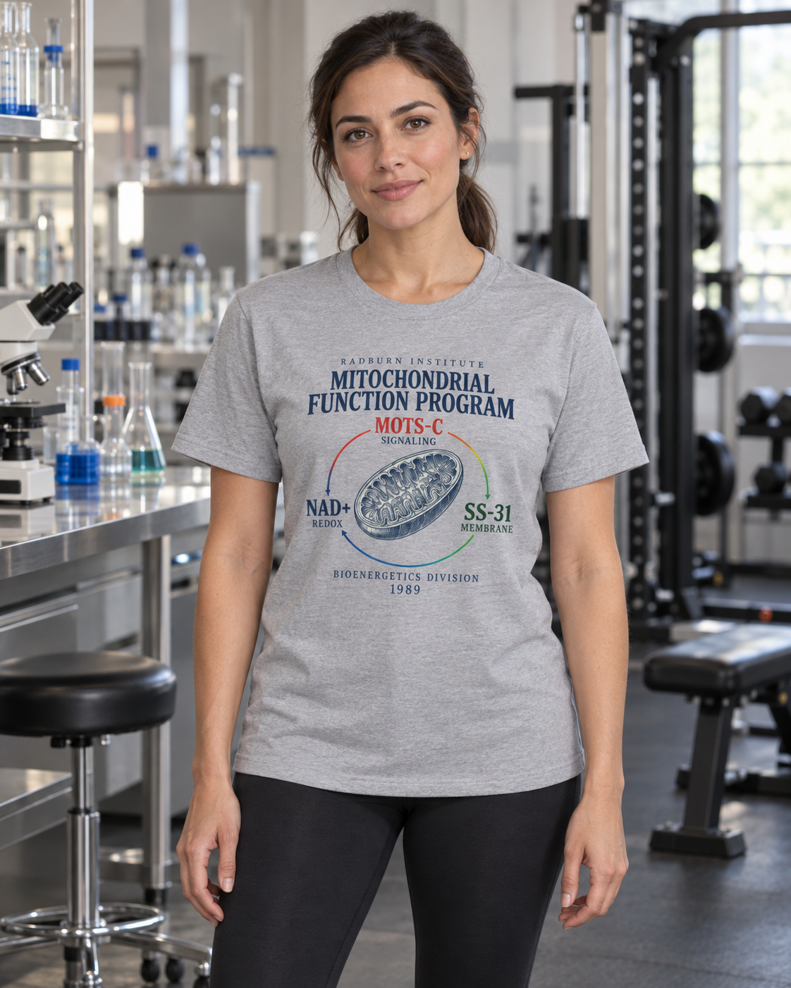 Mitochondrial Function Program in sport grey, shown in a product or model view | color:Sport_Grey