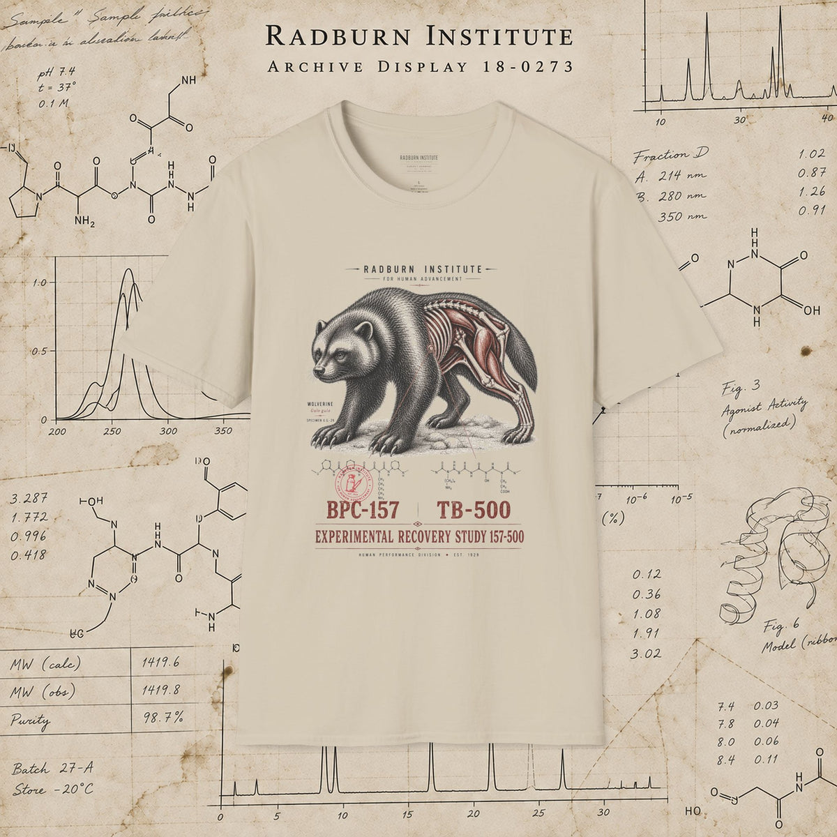Wolverine Recovery Study 157-500 in sand, shown in a product or model view | color:Sand