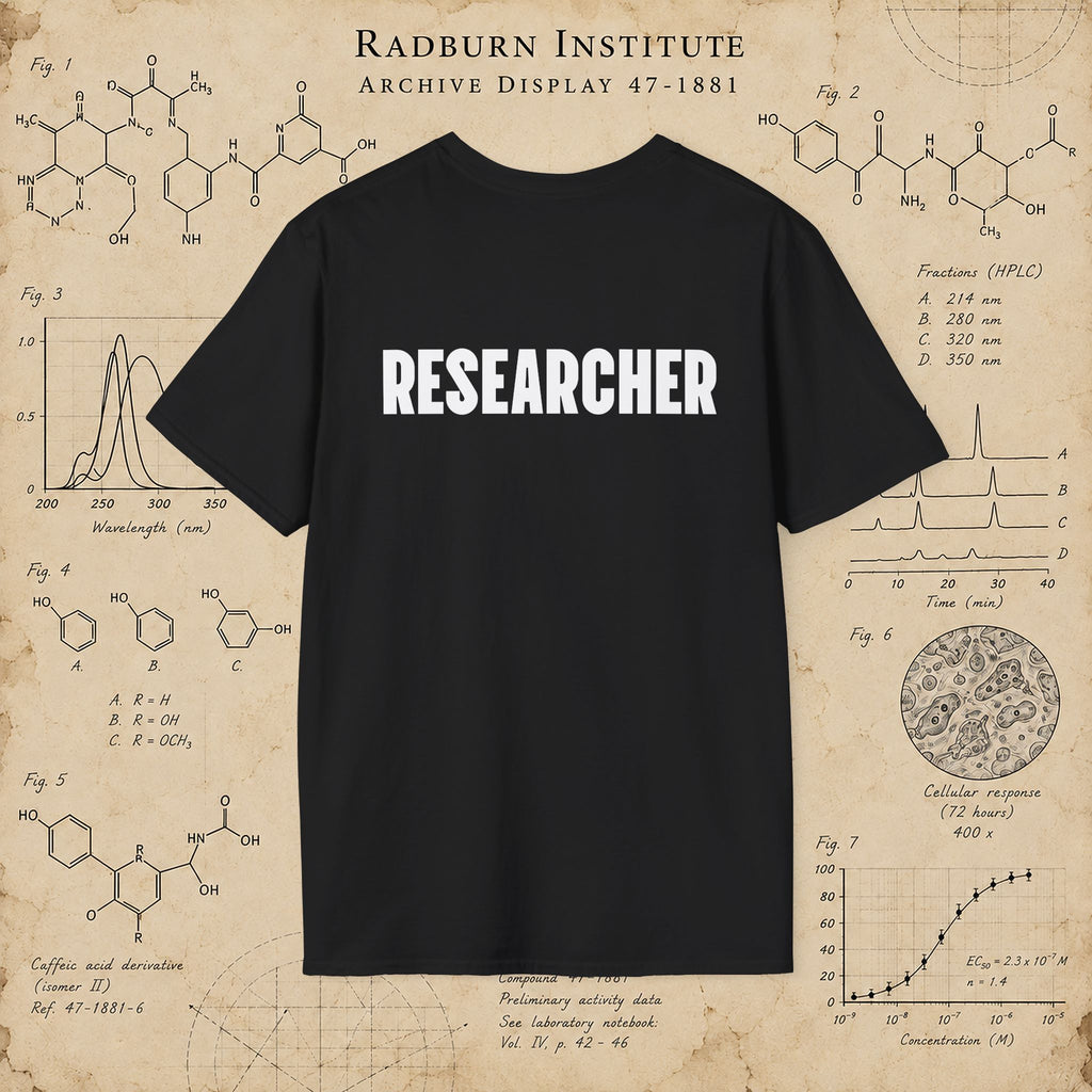 Researcher Identification Garment in black, shown in a styled product or model view | color:Black