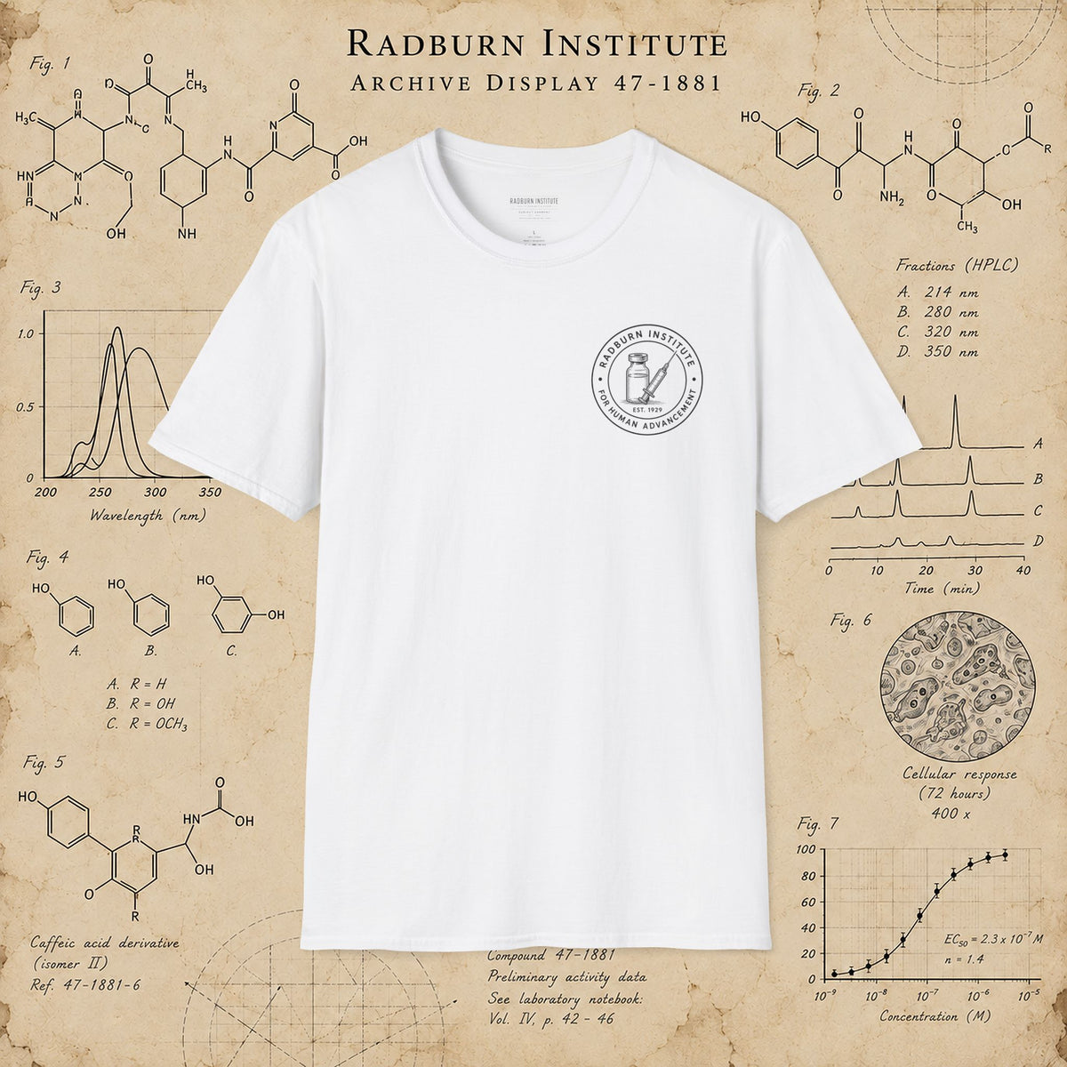 Researcher Identification Garment in white, shown in a styled product or model view | color:White